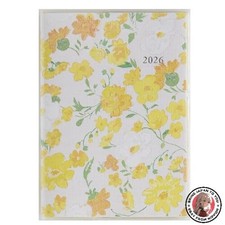 NEW Takahashi Planner 2026 April Start A6 Monthly Raffine 1 Floral Pattern