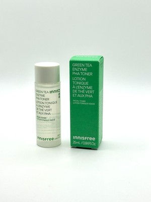 Innisfree Green Tea Enzyme PHA toner 0.84oz mini, New in box