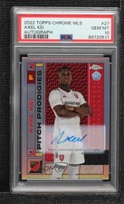Prodigies Axel Kei Chrome 2022 Auto PSA 10