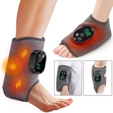Cordless Foot  Ankle Massager Pain Relief with 6 Heat Levels, 3 Vibration Modes