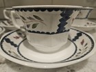 VINTAGE Adams Lancaster English Ironstone Teacup & Saucer (set of 4) — photo 2