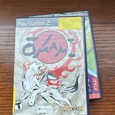 Capcom Okami (Sony PlayStation 2) w/ Manual, T, NTSC-U/C (2006)