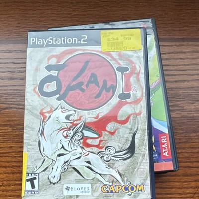 Capcom Okami (Sony PlayStation 2) w/ Manual, T, NTSC-U/C (2006)