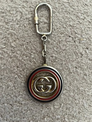 Gucci Schlüsselanhänger Vintage Interlocking G Keychain Original Gucci   