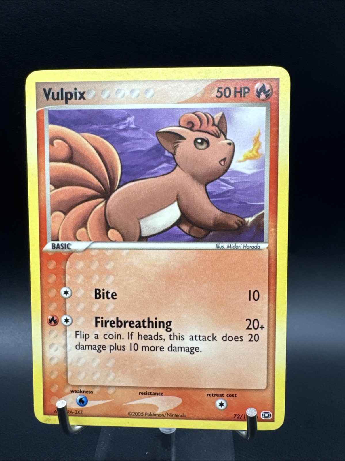 Pokemon Vulpix 72/106 2005