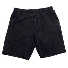 Gerry Mens Large Trail Short Black Pull On Drawstring Lightweight Stretch 155147