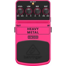 Behringer Heavy Metal HM300 Distortion Guitar Effects Pedal