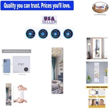 4 Pcs 8x8 Acrylic Wall Mirrors Unbreakable Shatterproof for Home Gym Bedroom