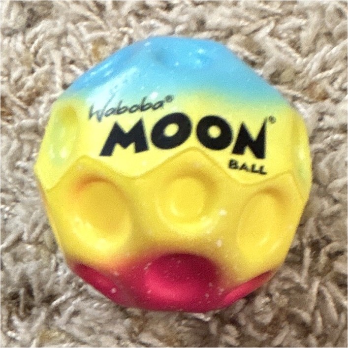 Waboba Moon Ball Rainbow Multicolor Bouncy Ball