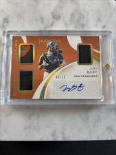 2020 Immaculate Baseball - Joey Bart - Winter Collection Gold Patch Auto /10
