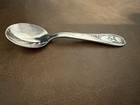 Original Vintage Gerber Baby Spoon Winthrop Silver Plate Raised Baby Face  — photo 7