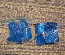 10 Pieces Clear Plastic Geometric Volume Set Manipulatives STEM Homeschool Math