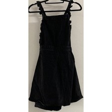 ASOS Design Black Ruffle Strap Pinafore Dress Women’s | Size 6