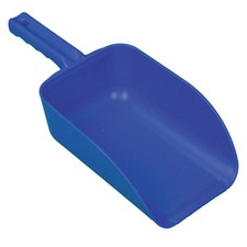 REMCO 65003 Hand Scoop,15.1 in L,Blue 3UE72