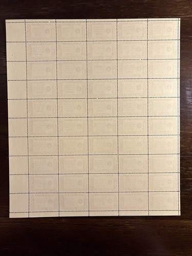 1142 US Mint Sheet, 4 Cent Francis Scott Key Credo, Mint NH - Picture 3 of 3