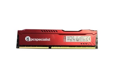 HyperX Fury RED 1 x 8GB DDR3 RAM Arbeitsspeicher 1600MHz / HX316C10FR/8 - PCS