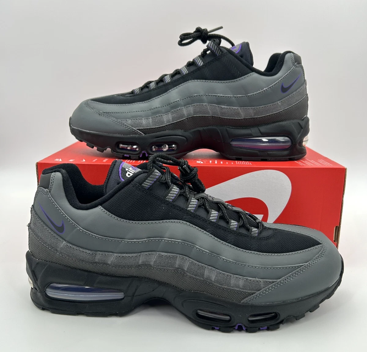Nike Air Max 95 Black Iron Grey for Sale | Authenticity Guaranteed