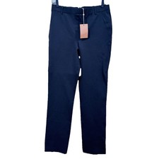 NWT Women’s Quince Ultra-Stretch Ponte Straight Leg Pants Tall Navy Medium M