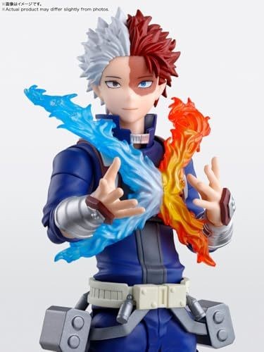 My Hero Academia Shoto Todoroki Figure S.H.Figuarts BANDAI Official Japan Anime - Picture 7 of 12