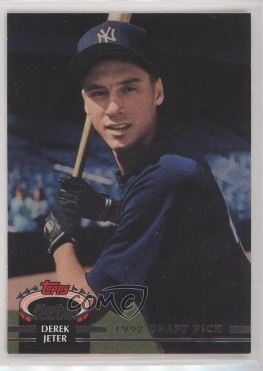 2019 Topps Iconic Card Reprints Derek Jeter #ICR-96 HOF of4
