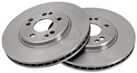 2X A.B.S. Bremsscheibe 16107 FüR Klasse Mercedes 190 SL R129 W201 W124 124 280