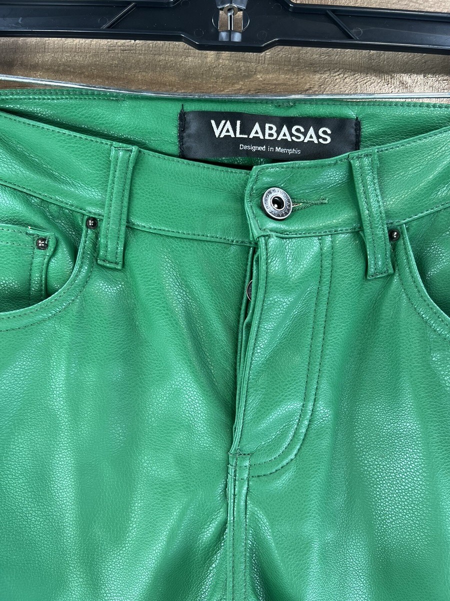 Valabasas Stacked flare denim Limited Edition RARE Leather Valabasas Stacked flare denim Limited Edition RARE Leather