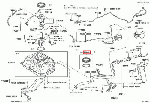 Genuine Corolla ZRE153 ZRE152 1.8 2.0 Fuel Pump Gauge Retainer With Gasket - Picture 14 of 20