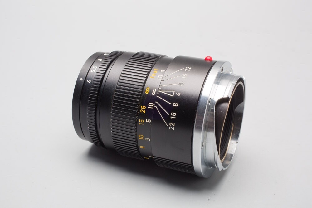 Leica Leitz Wetzlar Elmar C 90mm f/4 F4 Lens, Germany, Black