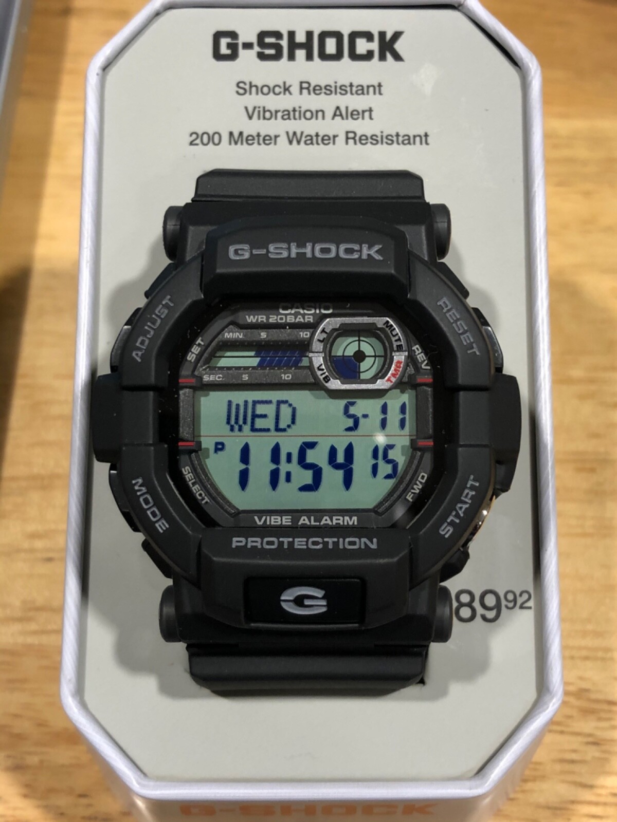 g shock vibration