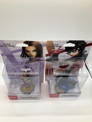 Nintendo amiibo Hero Dragon Quest Joker 2set Super Smash Bros Series Japan New - Picture 8 of 8