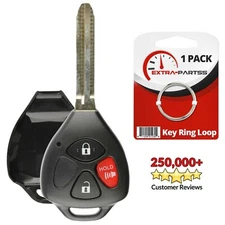 For 2009 2010 2011 2012 2013 Toyota Venza Keyless Car Remote Key Fob Shell Case