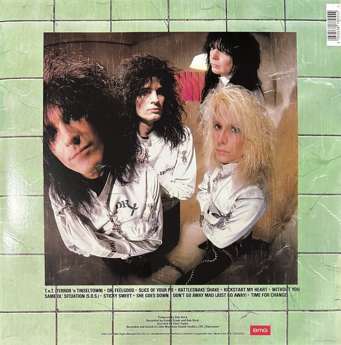 MOTLEY CRUE Signed Album Nikki Sixx Vince Neil Tommy Lee