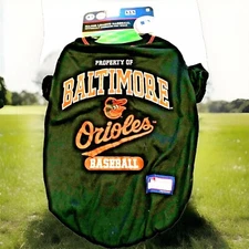 Baltimore Orioles Large Pets First Dog T-Shirt *NEW