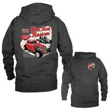 Hot Rod Kustom Classic Vintage Car Automobile Graphic Pullover Hoodie