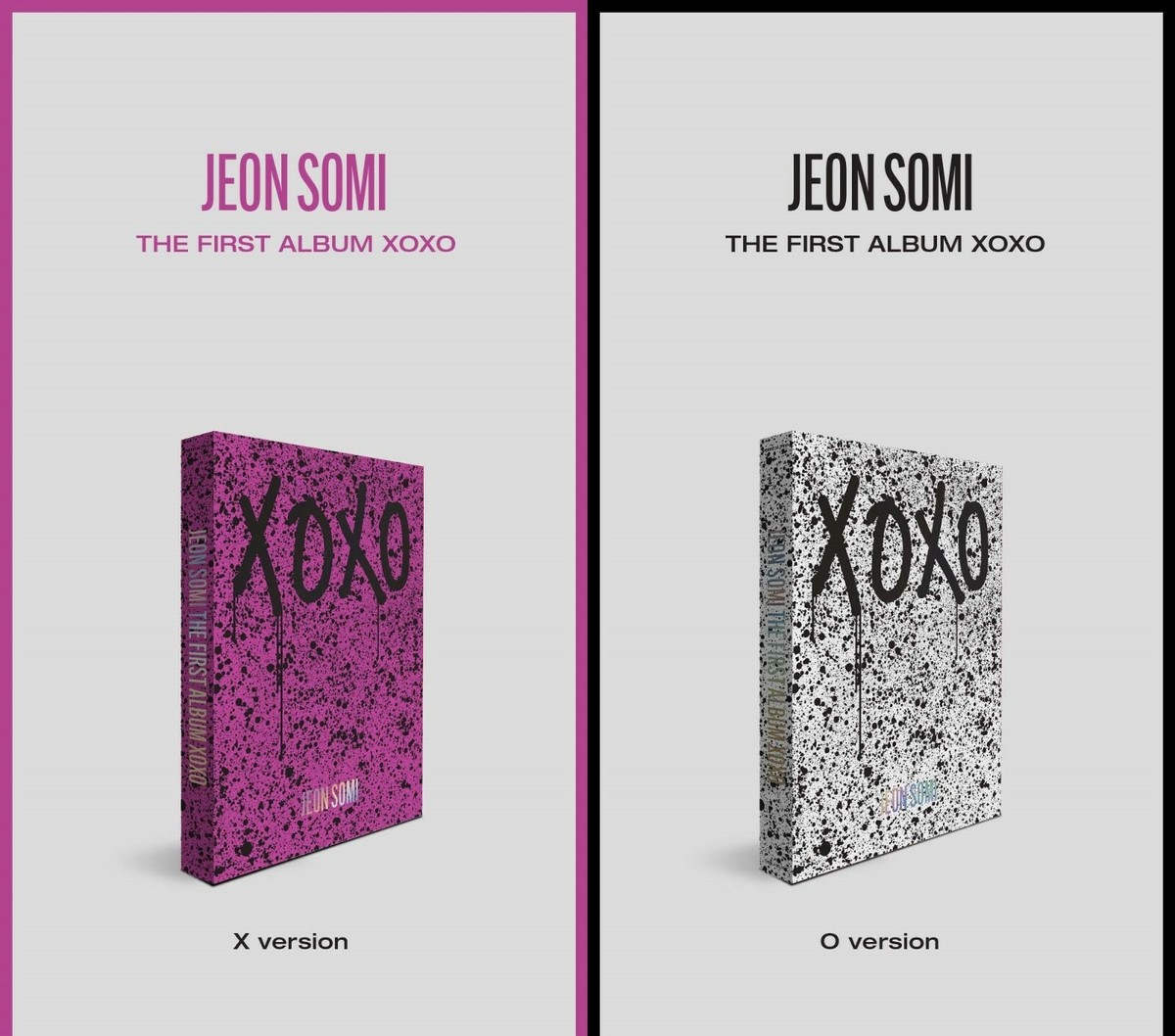JEON SOMI I.O.I THE FIRST ALBUM [XOXO] Random Ver CD+Book+Card+