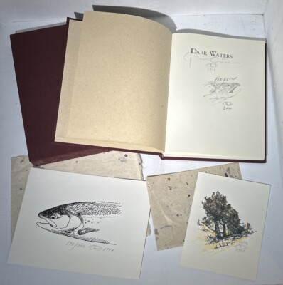 EXTREMELY RARE RUSSELL CHATHAM LOT:RARE BOOK,OG. DRAWING & More!!SEE DESCRIPTION