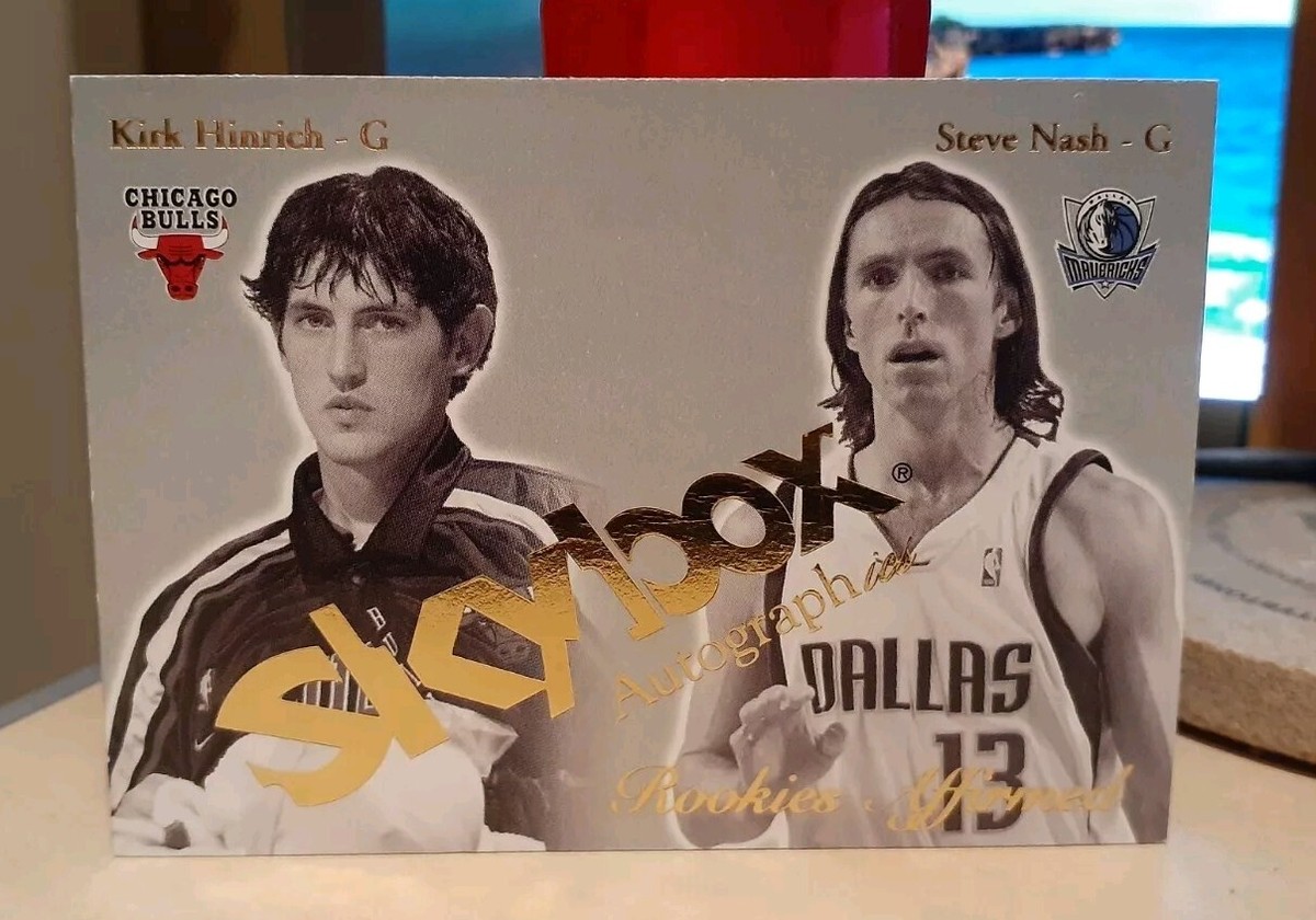 2003 Skybox Autographics Affirmed Kirk Hinrich Steve Nash