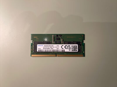 Samsung 8GB DDR5 4800MHz SODIMM Laptop Memory RAM (M425R1GB4BB0