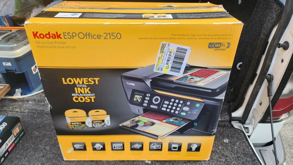 Kodak ESP Office ESP2150 Wireless All-In-One Color Inkjet Printer New - Image 2 of 3