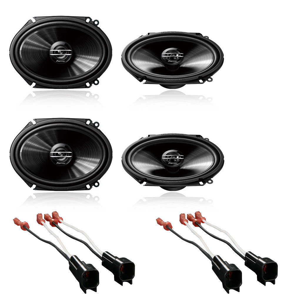 Pioneer TS-G6820S 6 x 8 двухполосных динамиков мощностью не более 250 Вт Ford Speaker Harness с 1998 года выпуска