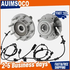 Set of (2) Front Wheel Bearing and Hub Kit For 2014-2018 Ram 2500 2013-2018 3500