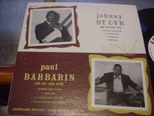 JOHNNY ST CYR/PAUL BARBARIN new orleans jazz, vg++ 10