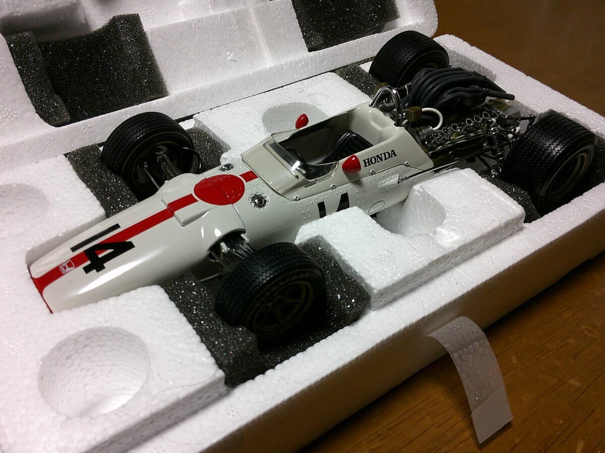 Ebbro 1/20 Honda F1 RA300 1967 Italian Grand Prix #14 Figure