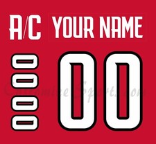 Portland Winterhawks Customized Number Kit For 2021-2022 3rd Uniform