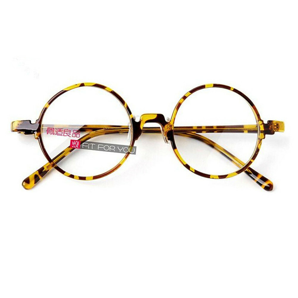 Vintage 45mm Round Medium Eyeglass Frames Full Rim Glasses Unisex Optic 6 colors