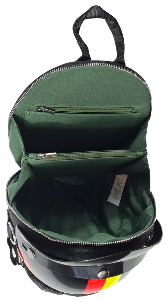 Handtasche Motorradhelm Austria Star Österreich Flagge - auch als Rucksack - - Bild 4 von 4