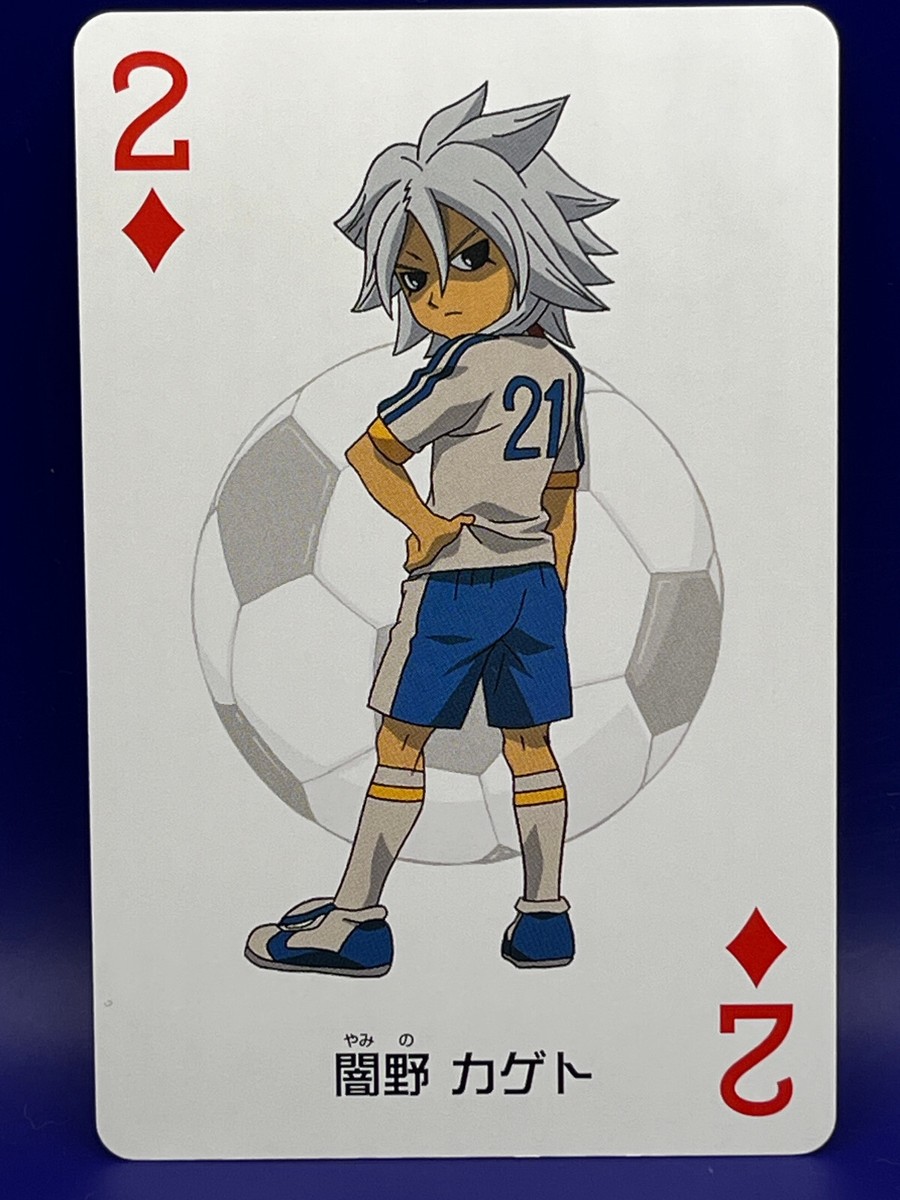 Kageto Yamino Inazuma Eleven Playing Card Two of Diamonds Japan TV