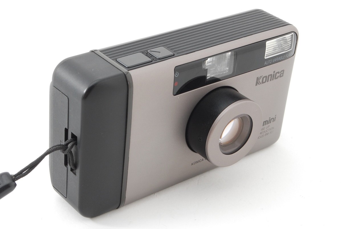 E-053【完動品】Konica BIGmini BM-301 LIMITED LCD WORK ALMOST MINT IN CASE KONICA BIG MINI BM-301 POINT AND
