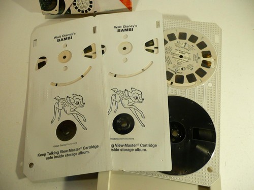 VINTAGE VIEWMASTER 3D CARTRIDGE WALT DISNEY BAMBI 4420 - Picture 3 of 4