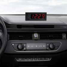 1pc DIY Multifunction Clock Temperature Voltage Monitor GX Meter Panel F1Z3 Z7E1